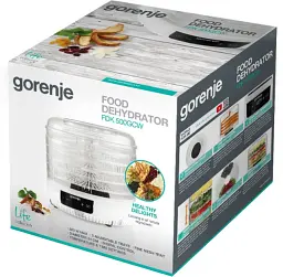 Сушарка для овочів і фруктів Gorenje FDK 500 GCW (673853) - мініатюра 3