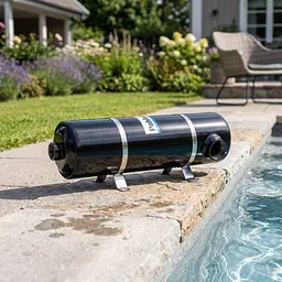 Теплообмінник для басейну Pahlen Maxi-Flo 60 кВт трубчастий з нержавіючої сталі - мініатюра 2
