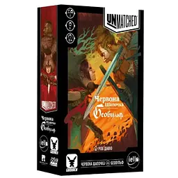 Настільна гра Geekach Games Unmatched: Червона Шапочка проти Беовульфа (Unmatched: Little Red Riding Hood vs. Beowulf) (укр.) (GKCH054RB)