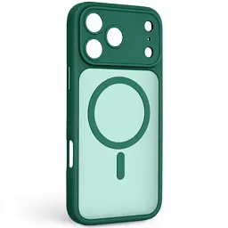Чохол до мобільного телефона Armorstandart Lush MagCase Apple iPhone 17 Pro Max Dark Green (ARM87500) - мініатюра 2