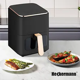 Аэрофритюрница мультипечь Heckermann RA510D 4л 1800W - мініатюра 6