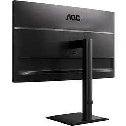 TFT 27" AOC U27E4CV, 4K UHD, IPS, 2xHDMI, DP, USB-C, RJ-45, USB hub, HAS, Pivot, кол., чорний - мініатюра 7