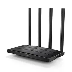 Роутер TP-LINK Archer C6U, Black, Wi-Fi 802.11a/b/g/n/ac, до 867 Mb/s, 2.4/5GHz, 4x100/1000 Mb/s, RJ45 100/1000Mb/s, 4 зовнішні незнімні анте - мініатюра 2