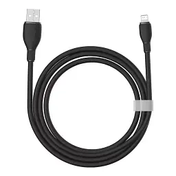 Кабель Baseus Pudding Series Fast Charging Cable USB to Lightning 2.4A 2m P10355700111-01 Black - мініатюра 2