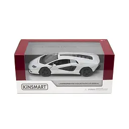 Металева інерційна легкова модель Lamborghini Countach LPI 800-4 5", відкриваються двері (В асортименті) - мініатюра 2