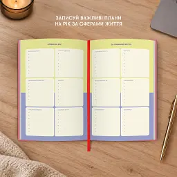 Минипланер Orner "HERE'S THE PLAN mini" розовый - миниатюра 8