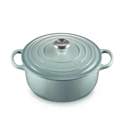 Каструля Le Creuset Signature Cast Iron Round Casserole 20 см Sea Salt