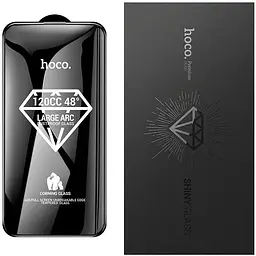 Захисне скло HOCO для iPhone 16 Pro Corning original screen large arc edge tempered glass (A35)