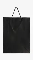 Пакет Новорічний подарунковий 755L Чорний shop (2000999333569) - мініатюра 2