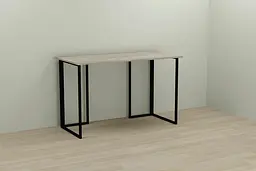 Комп'ютерний стіл Ferrum-decor Ханна 75x100x70 чорний ДСП Дуб Сонома 16мм (FRD-103502)