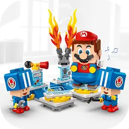 Уцінка. Конструктор LEGO Super Mario Mario Kart - Toad's Garage 390 деталей (72035) - мініатюра 4
