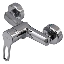 Змішувач для душу Globus Lux Dolly GLD-0105N хромований для ванної кімнати з термостатом і економією води