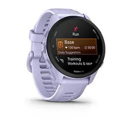 Смарт-годинник Garmin Forerunner 70 з лавандовим силіконовим ремінцем - мініатюра 3