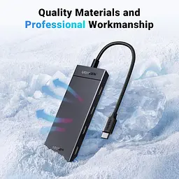 USB-Хаб Ugreen CM806 USB-C to 4xUSB-C 3.2 Gen2 Black (35584) - мініатюра 3