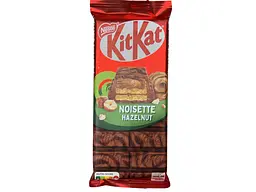 Шоколад KitKat Hazelnut з начинкою зі смаком фундука та вафлею 99 г (3800020491409)
