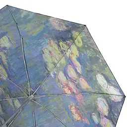 Жіноча складана парасолька механічна Happy Rain 96 см різнобарвна - мініатюра 3