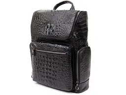 Рюкзак під рептилію шкіряний Vintage 30х37,5х9 см sum0013913