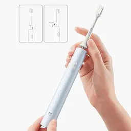 Насадки для зубної щітки MiJia Electric Toothbrush Regular T200 T200C MBS305 BHR5983CN White 3шт. - мініатюра 4