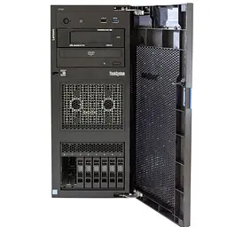 Комп'ютер Lenovo ThinkSystem ST250 (Xeon E-2124/16/256SSD/3*2Tb/P2000 5GB) Б/В - мініатюра 3