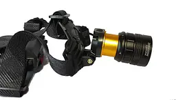 Яскравий налобний ліхтар BL-8076-2-GT100 zoom + microUSB + 2х18650 (4 режими) - мініатюра 9