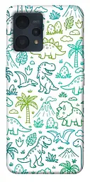 TPU чохол Demsky Dino pattern для Realme 9 4G / 9 Pro+