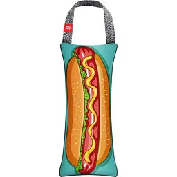 Іграшка для собак Waudog Fun, з пищалкою, ХОТ-ДОГ, L, 11х26 см (6202-0223)