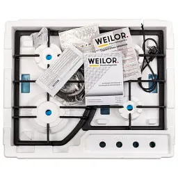 Поверхня газова на металі Weilor GM W 644 SS - мініатюра 9
