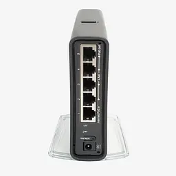 Бездротовий маршрутизатор (роутер) Mikrotik hAP ac lite tower (RB952Ui-5ac2nD-TC) - мініатюра 9