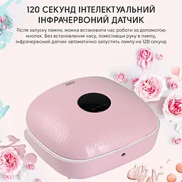Лампа для манікюру SML S7 48Вт 36led Pink - мініатюра 5