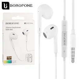 Навушники Borofone BM30 Max білі - мініатюра 2