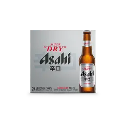 Упаковка пива Asahi Super Dry світле 5.2% 7.92 л (0.33 л x 24 шт.) - мініатюра 4