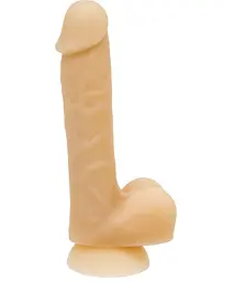Реалістичний силіконовий фалоімітатор на присосці Addiction David 8 Bendable Silicone Dong, 15.2х3.8 см