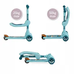 Самокат 2в1 MoMi Kiuru Blue - мініатюра 6