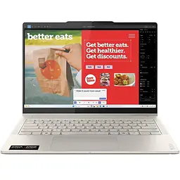 Ноутбук LENOVO Yoga 7 14AKP10 2 в 1, (83JR003ARM), AMD Ryzen AI 7350 до 5 ГГц, 14" 2.8K Touch, 32 ГБ, 1 ТБ, AMD Radeon, Windows 11 Home