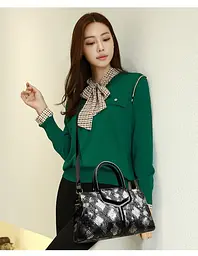 Сумка жіноча Ibis Italian Bags Чорний 11х17х30 см (id_1308) - мініатюра 2