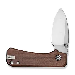 Ніж складаний кишеньковий Civivi Baby Banter Slip Joint (6 см) Nitro-V / Wood натуральний - мініатюра 3