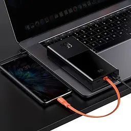 Зовнішній акумулятор Baseus Elf Digital Display 20000mAh 65W PPJL000001 - мініатюра 3