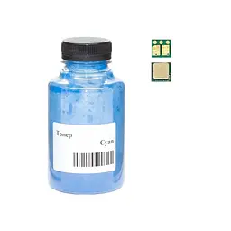Тонер Canon 067 35 г +chip CYAN MF651Cw/MF655Cdw/MF657Cdw 1.25K AHK (50000375)