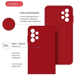 Чохол до мобільного телефона Intaleo SoftShell Samsung Galaxy A13 4G Red (1283126557897) - мініатюра 5