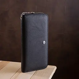 Чоловічий шкіряний гаманець (ST45) ST Leather 10х20х3 см acs0015171 - мініатюра 5