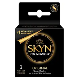 Презервативи SKYN ORIGINAL – натуральна насолода без латексу, 3 шт SKYN 27-081651; SX2380 101904