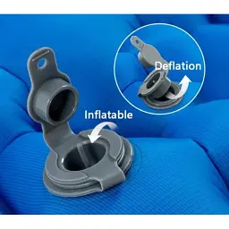 Килимок надувний Naturehike FC-10 NH19Z032-P 195х59х6.5cm Blue - мініатюра 5