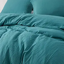 Комплект постільної білизни Domikus 175х210 см бірюзовий (4829900028367) - мініатюра 2