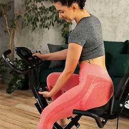 Велотренажер Hop-Sport HS-3030X Apeks X-Bike чорний - мініатюра 6
