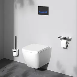 Унітаз підвісний AM.PM Gem AquaSpin із сидінням з мікроліфтом white CGA1901SC - мініатюра 2