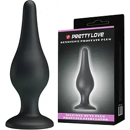 Анальний стимулятор Pretty Love BI-014459, Чорний - мініатюра 2
