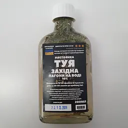 Водна настоянка на пагонах туї західної 200 мл