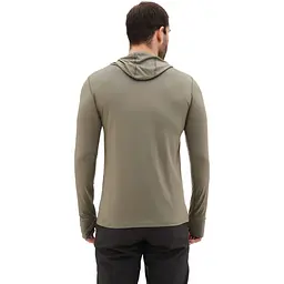 Термофутболка чоловіча Turbat Hike Lite LS Hood Mens XXL Світло-оливковий - мініатюра 2