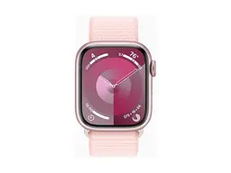 Смарт-годинник Apple Watch Series 9 GPS 41mm Pink Aluminum Case w. Light Pink S. Loop (MR953) - мініатюра 2