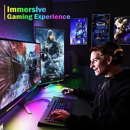 Розумні світлодіодні LED панелі під монітор Light Bar, RGB Screenbar Light - мініатюра 5